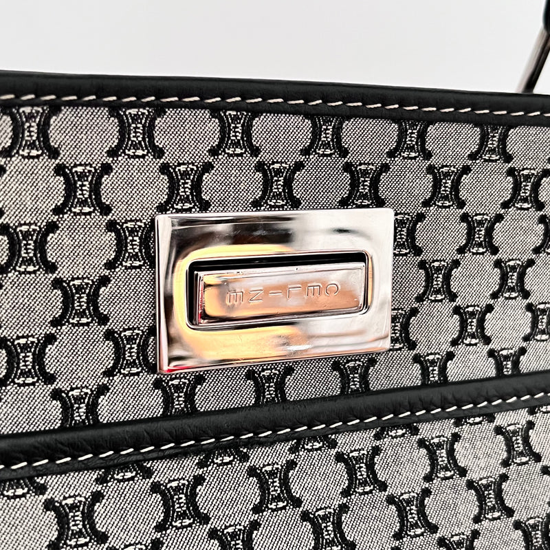 Navy Macadam Mini Tote