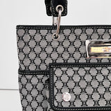 Navy Macadam Mini Tote