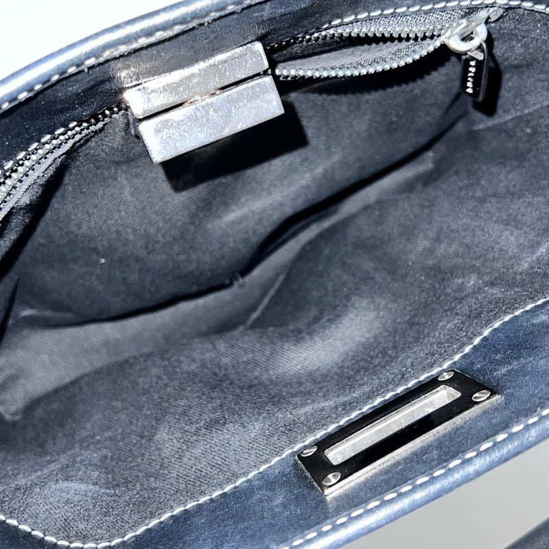 Navy Macadam Mini Tote