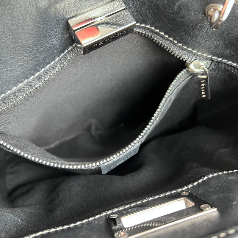 Navy Macadam Mini Tote