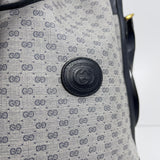 Navy GG Supreme Bucket Bag