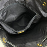 Navy GG Supreme Bucket Bag