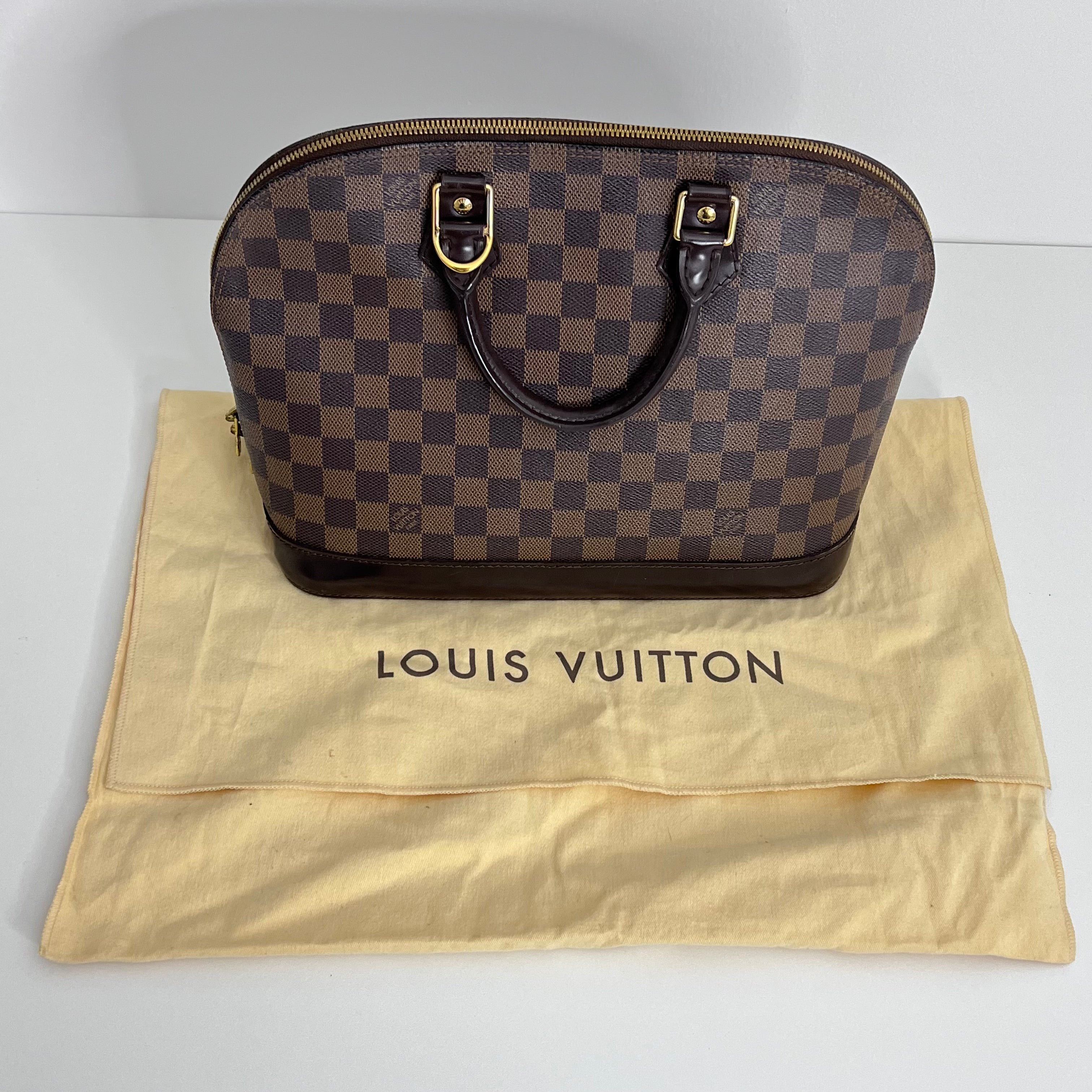 Damier Ebene Alma PM