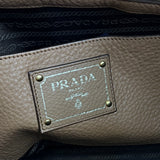 Caramel Vitello Daino Leather Tote