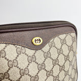 Small Brown GG Web Crossbody