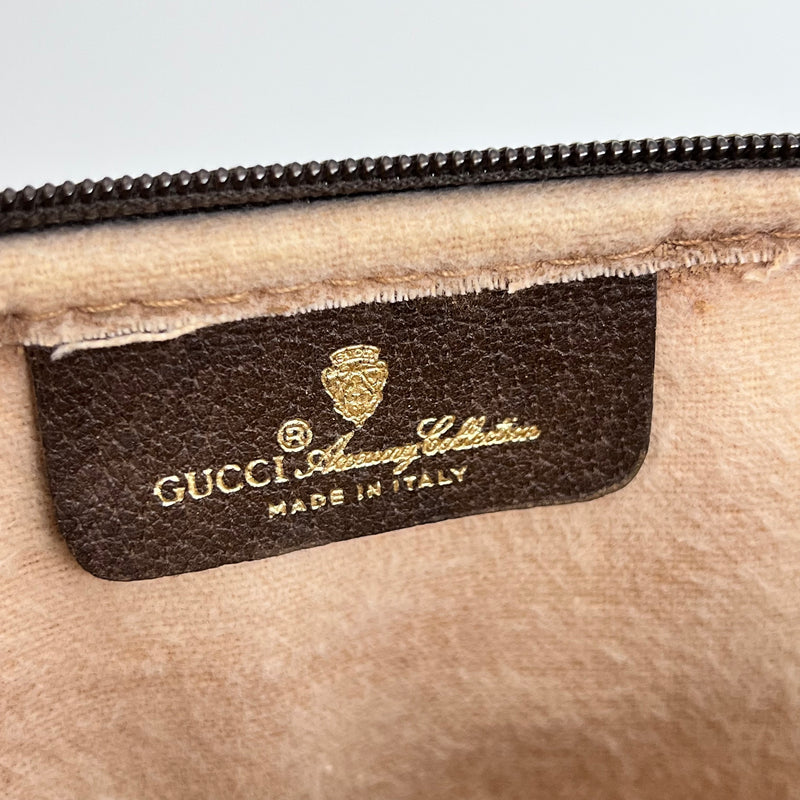 Small Brown GG Web Crossbody
