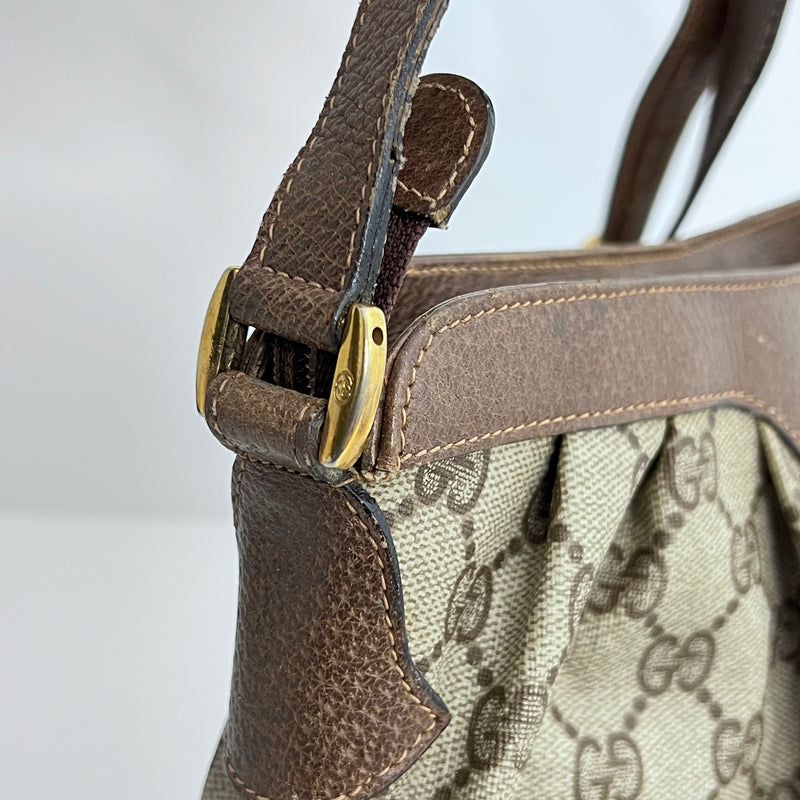 Medium Vintage GG Web Crossbody