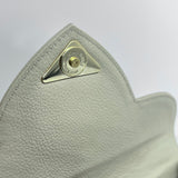 Cream Vintage Envelope Clutch