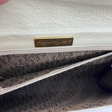 Cream Vintage Envelope Clutch