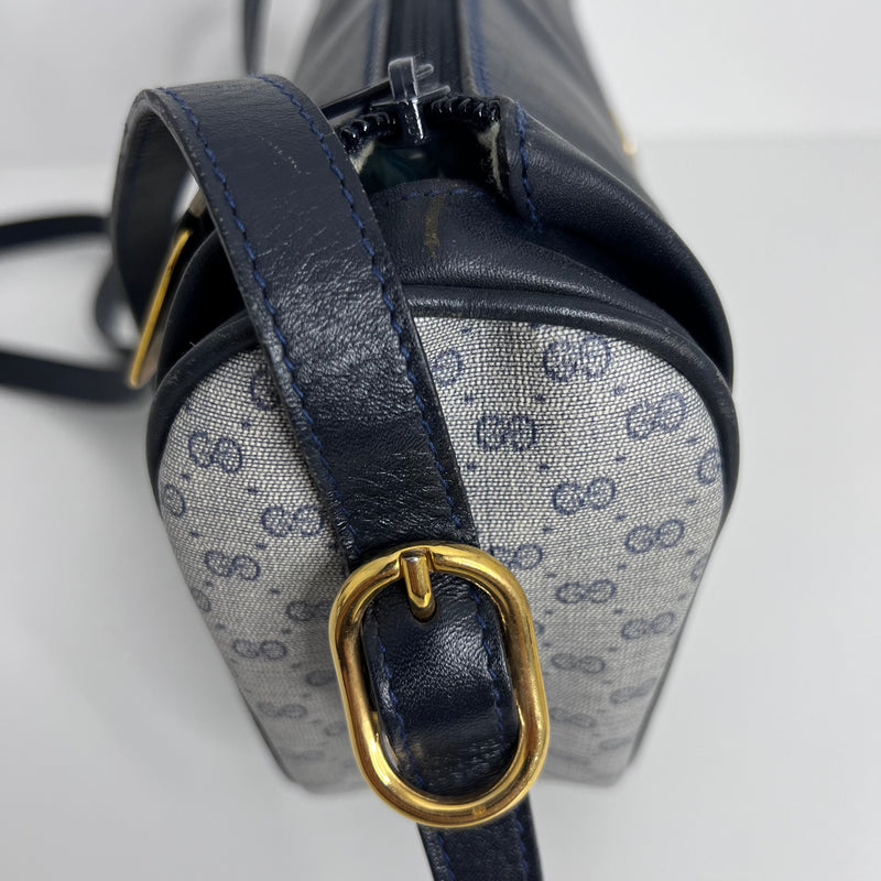 Medium Navy Supreme Crossbody