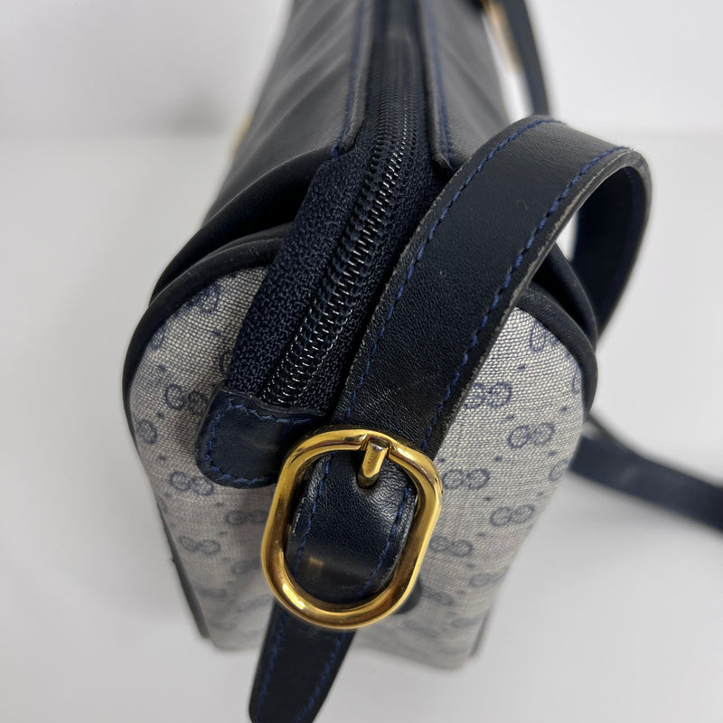 Medium Navy Supreme Crossbody