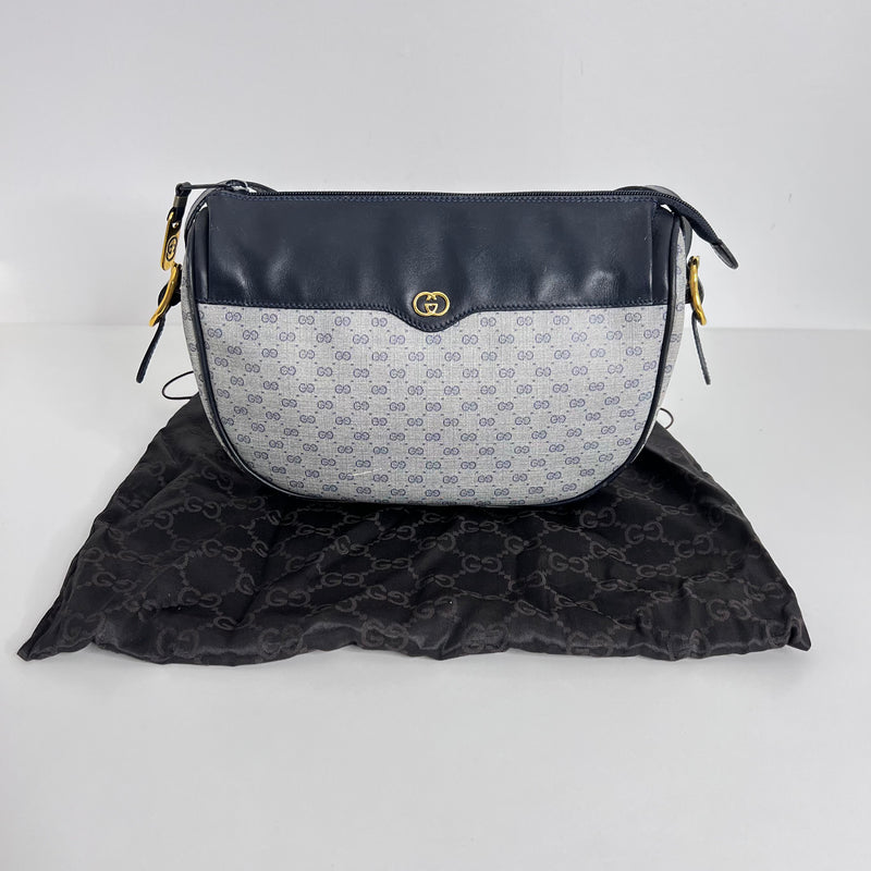 Medium Navy Supreme Crossbody