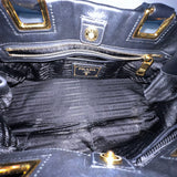 Nero Calfskin Ribbon Bag