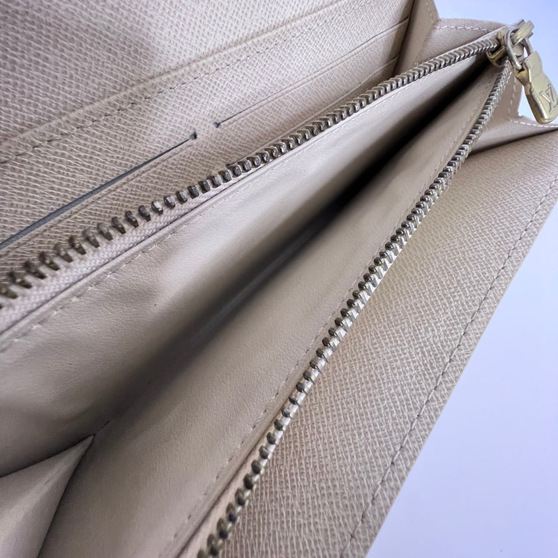 Damier Azur Long Wallet with Chain