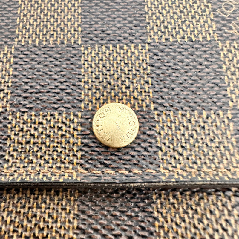 Damier Ebene Travel Wallet