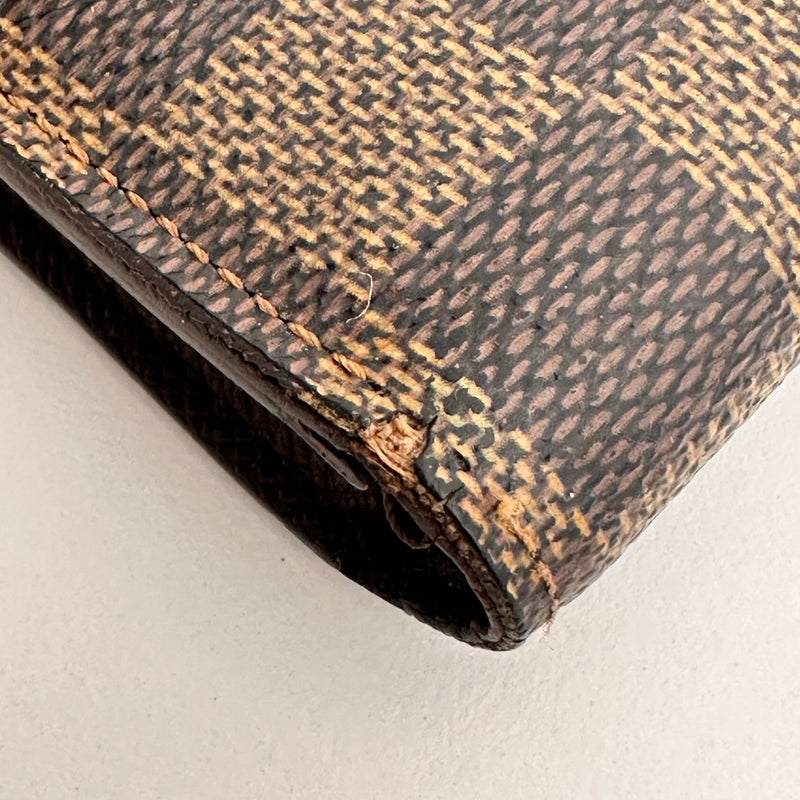 Damier Ebene Travel Wallet