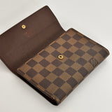 Damier Ebene Travel Wallet