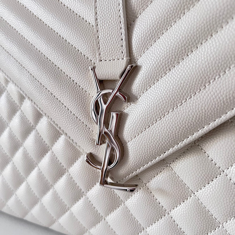 Envelope Large Bag in Blanc Vintage