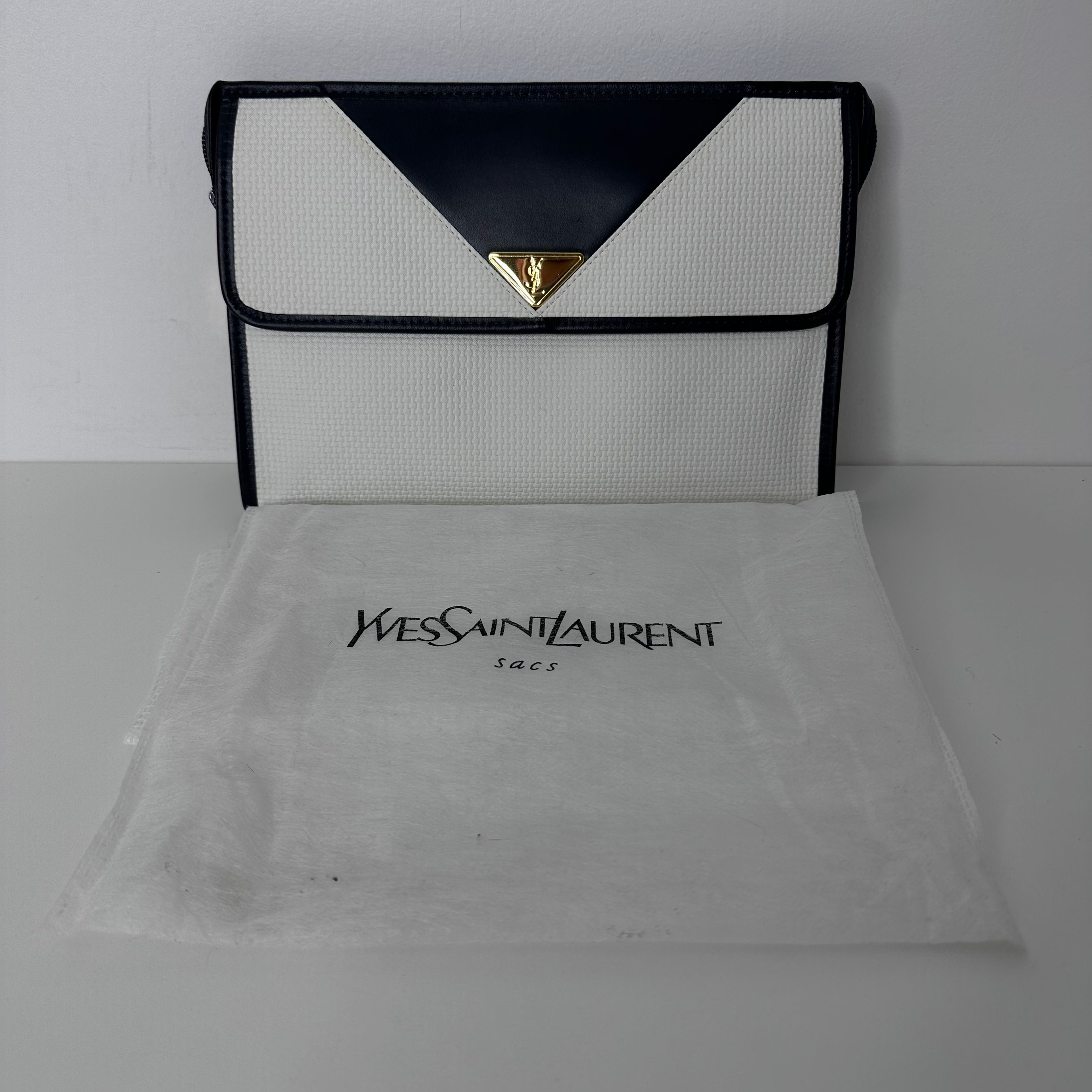 White Vintage Clutch