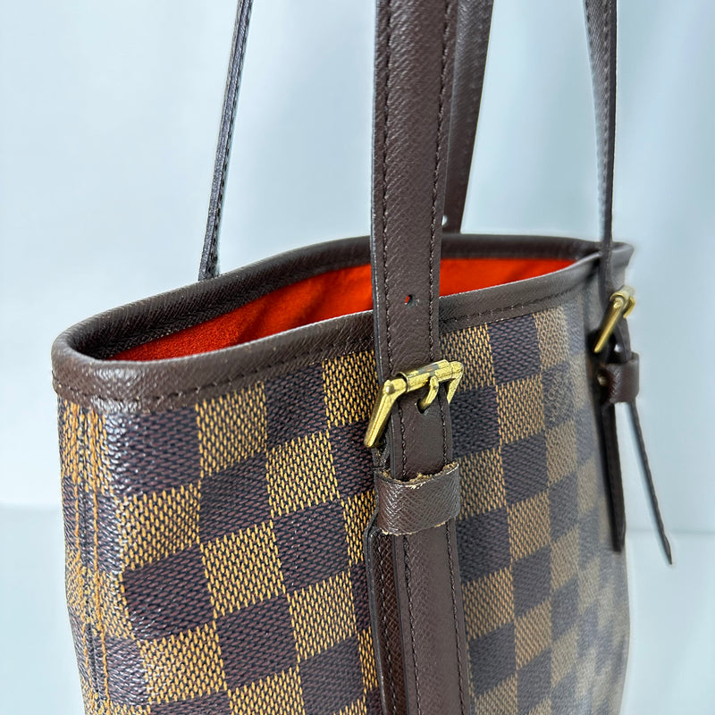Damier Ebene Marais Bucket Bag