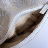 Ivory White Canvas Mini Tote