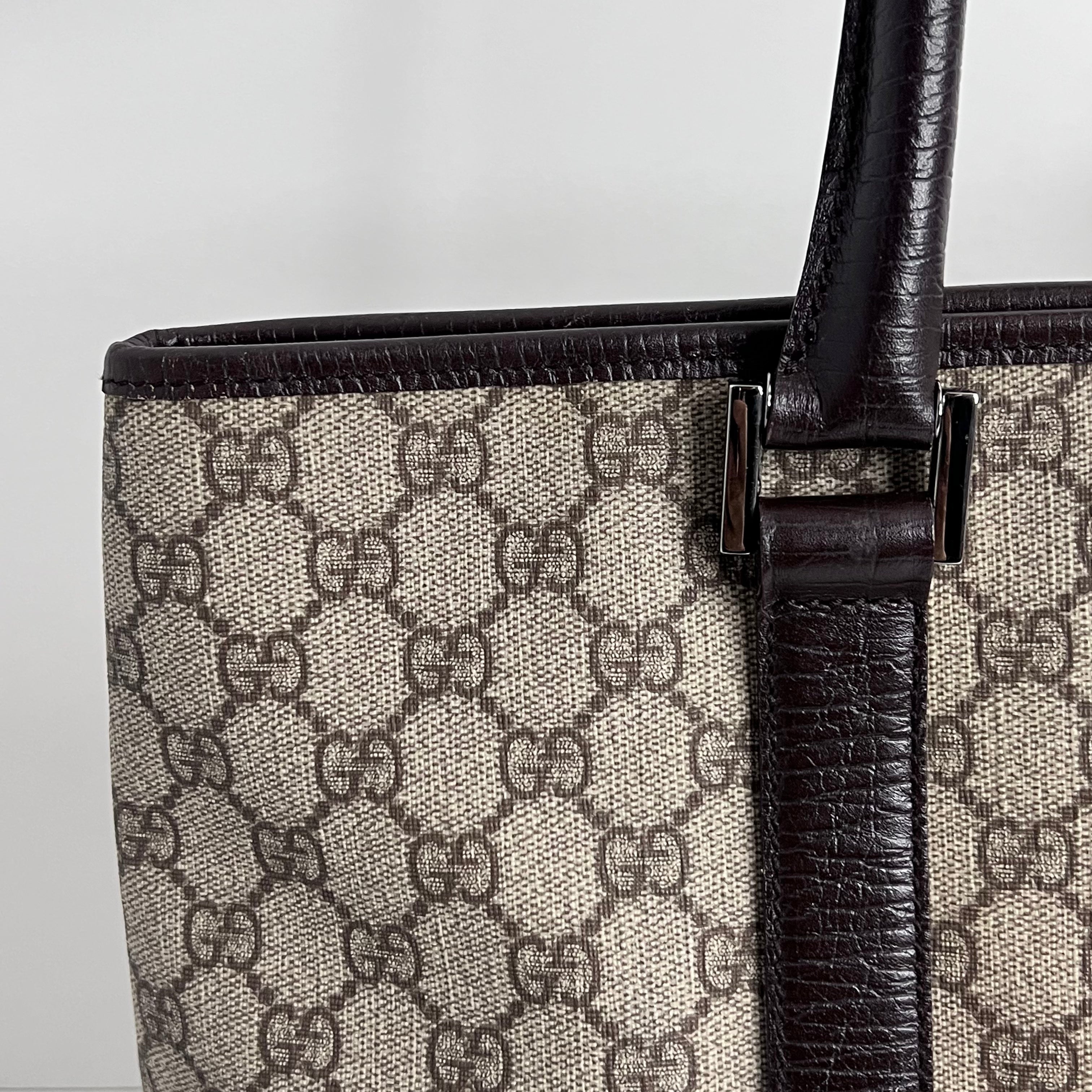 GG Web Supreme Large Tote