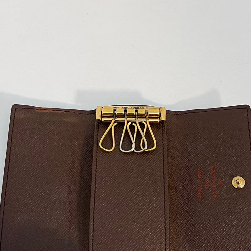 Damier Ebene Key Holder