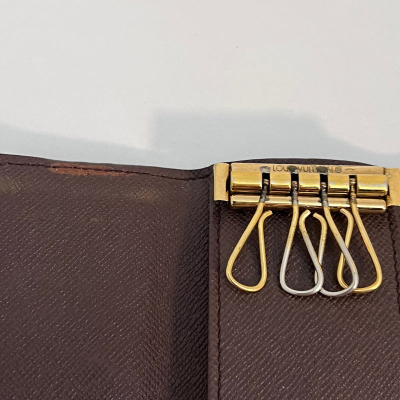 Damier Ebene Key Holder