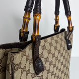 GG Monogram Bamboo Tote