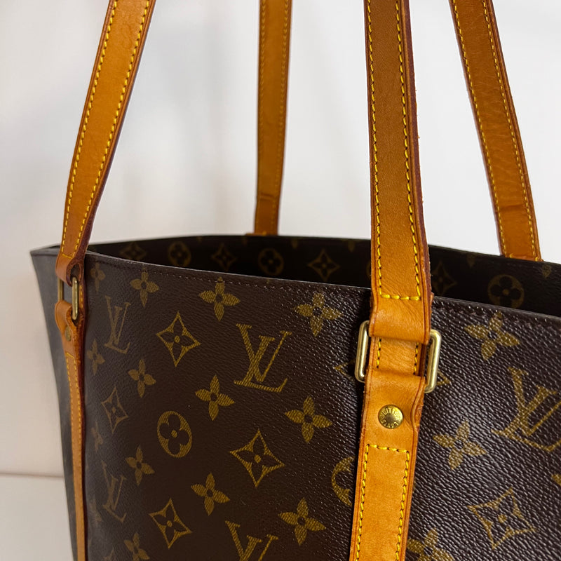 Louis Vuitton Vintage - Monogram Sac Shopping 48 Bag - Brown