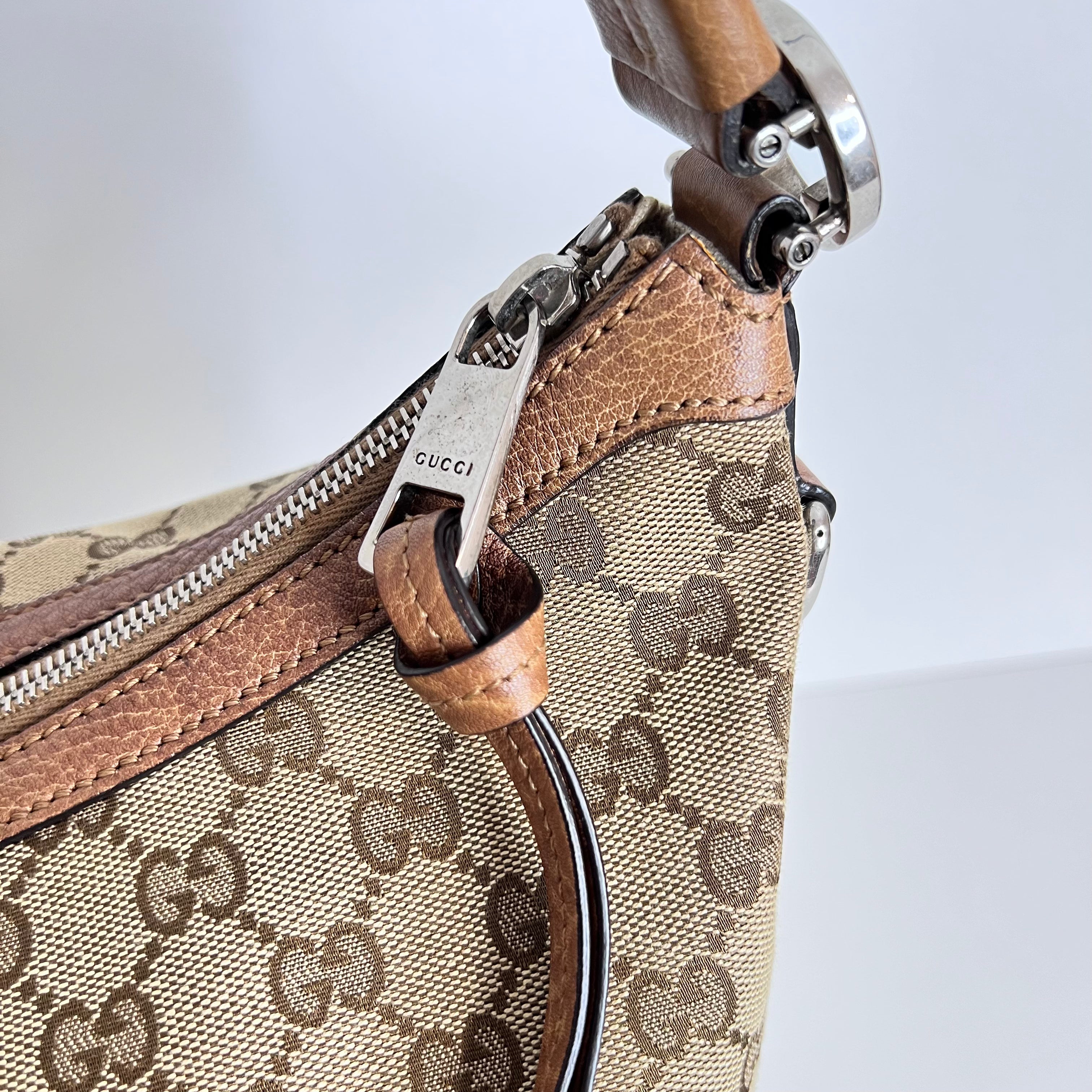 GG Web Hobo Shoulder Bag