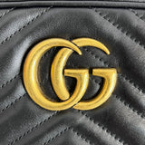 GG Marmont Small Matelassé Shoulder Bag