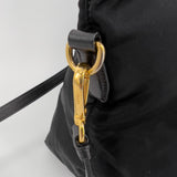 Saffiano-Trimmed Tessuto Tote