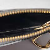 Black Epi Leather Keyring Coin Case