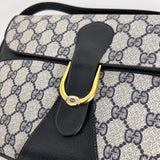 GG Web Supreme Navy Crossbody