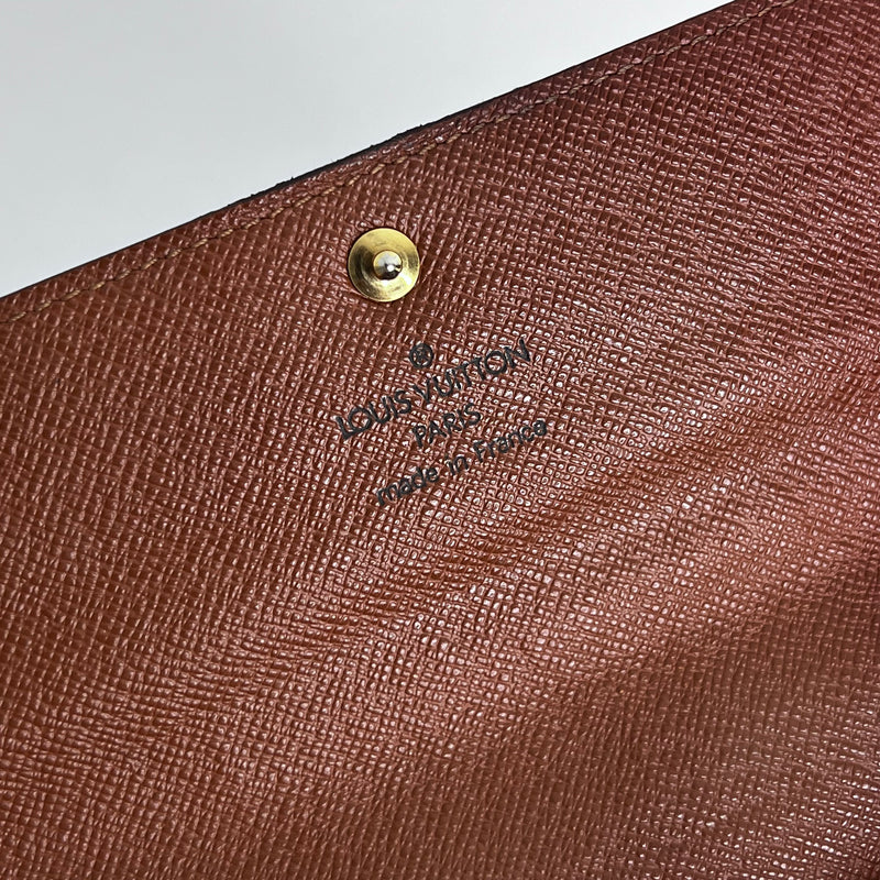 Monogram Money Wallet with Chain