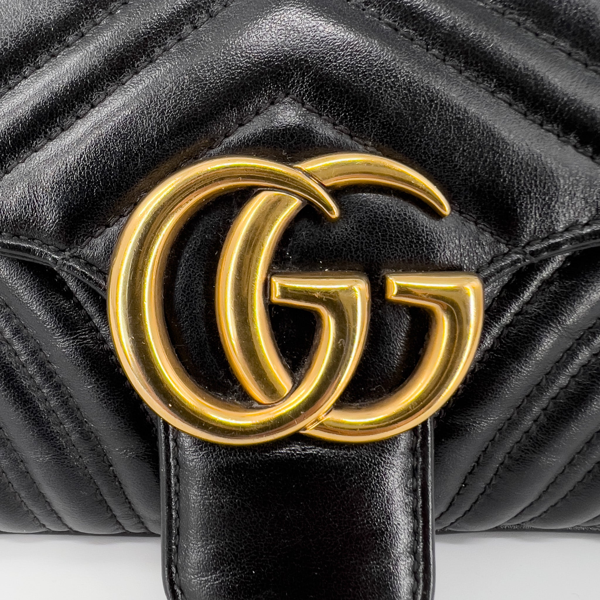 GG Marmont Small Matelassé Shoulder Bag