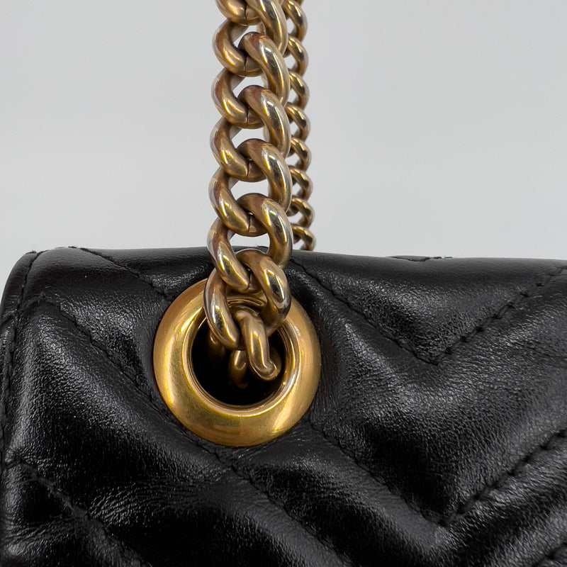 GG Marmont Small Matelassé Shoulder Bag