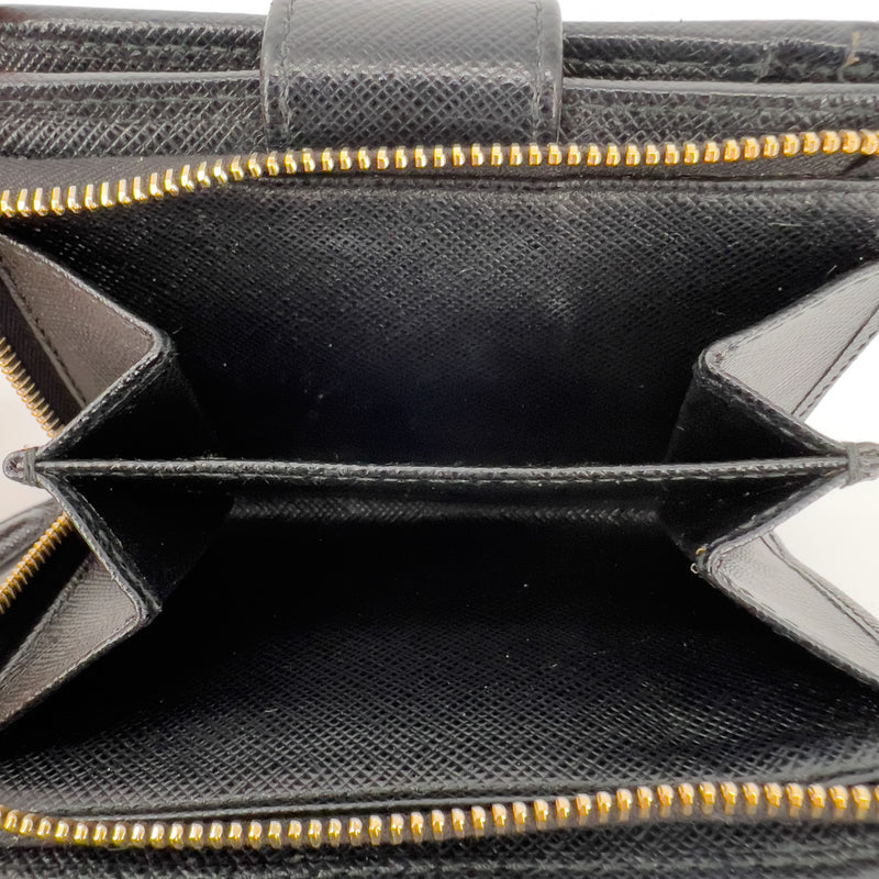 Black Saffiano Wallet