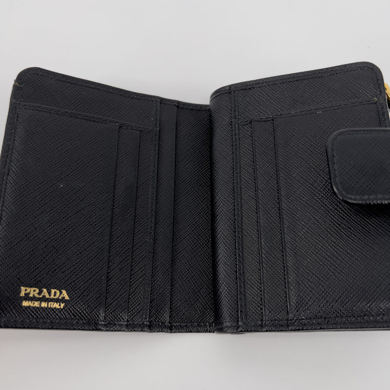 Black Saffiano Wallet