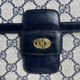 Navy GG Web Crossbody
