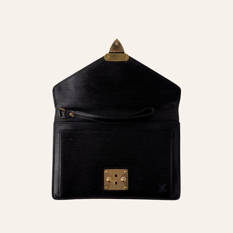 Louis Vuitton - Black Epi Pochette Serie Dragonne – The Reluxed