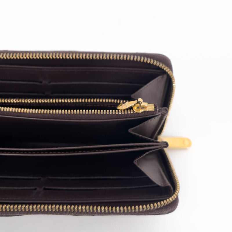 Vernis Patent Calf Leather Zippy Wallet