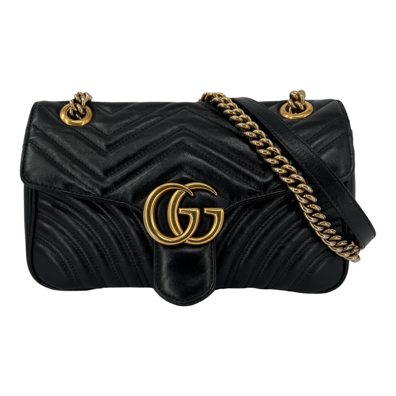 GG Marmont Small Matelassé Shoulder Bag