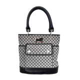Navy Macadam Mini Tote