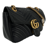 GG Marmont Small Matelassé Shoulder Bag