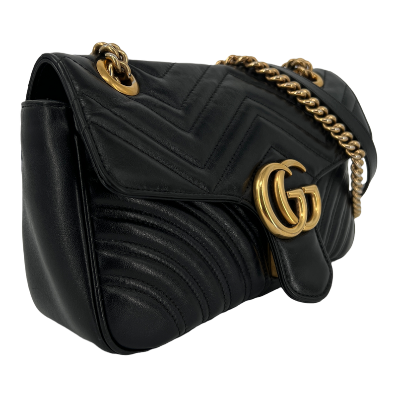 GG Marmont Small Matelassé Shoulder Bag