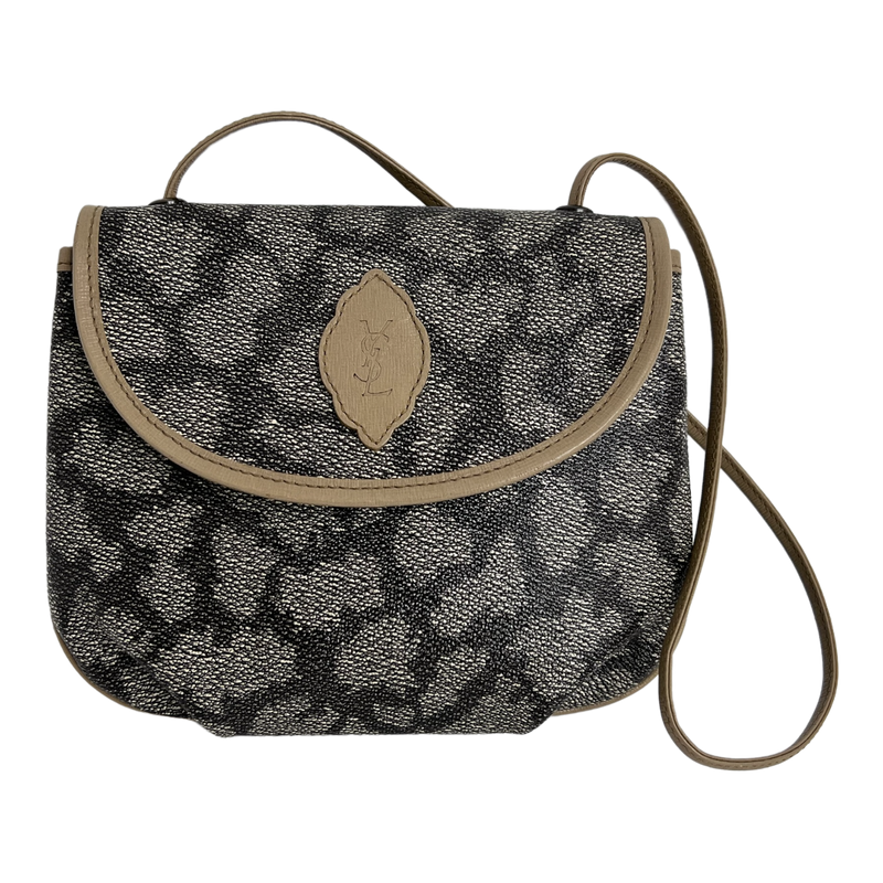 Vintage Giraffe Print Crossbody