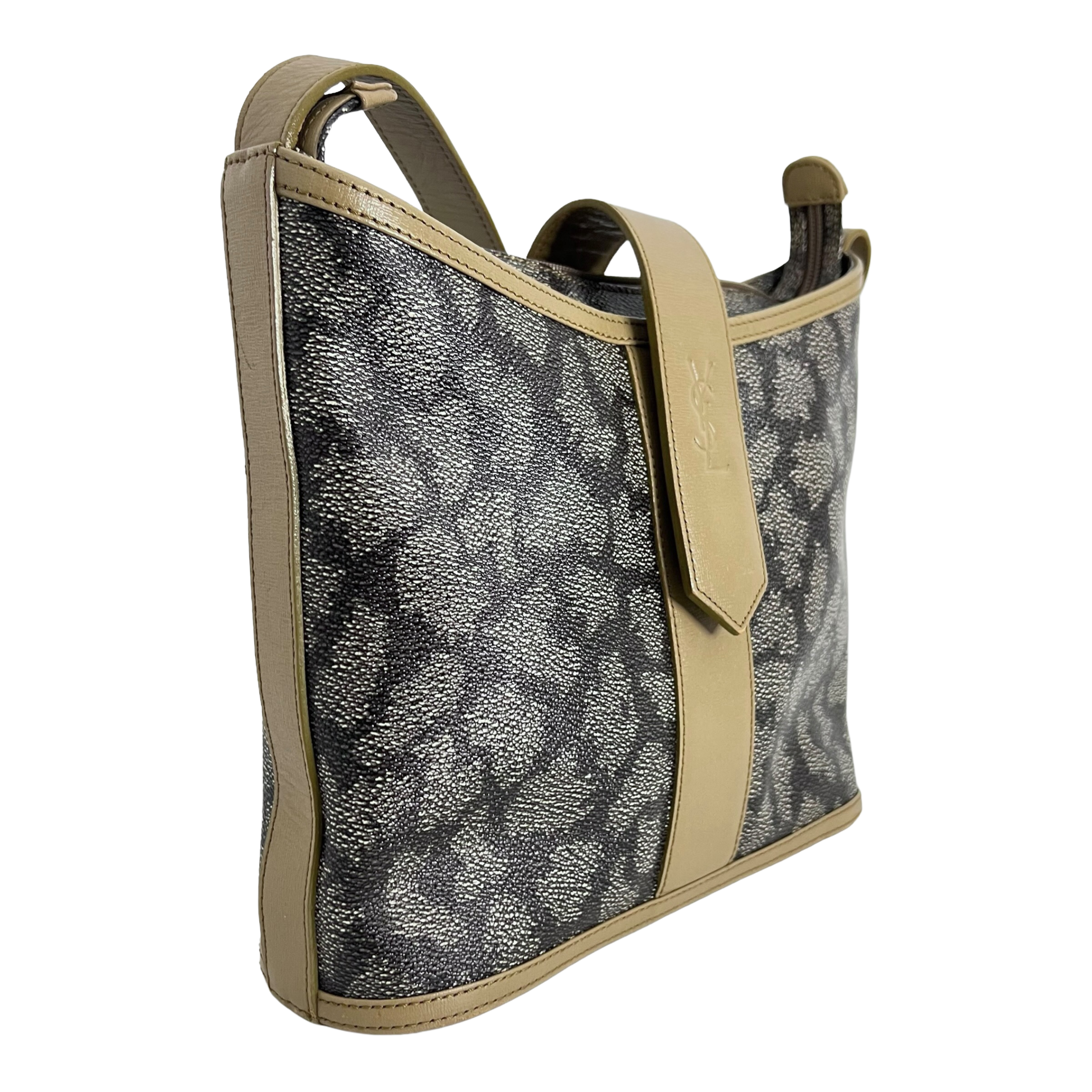 Giraffe Print Snap Close Crossbody