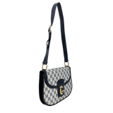 Vintage GG Web Twist Lock Shoulder Bag